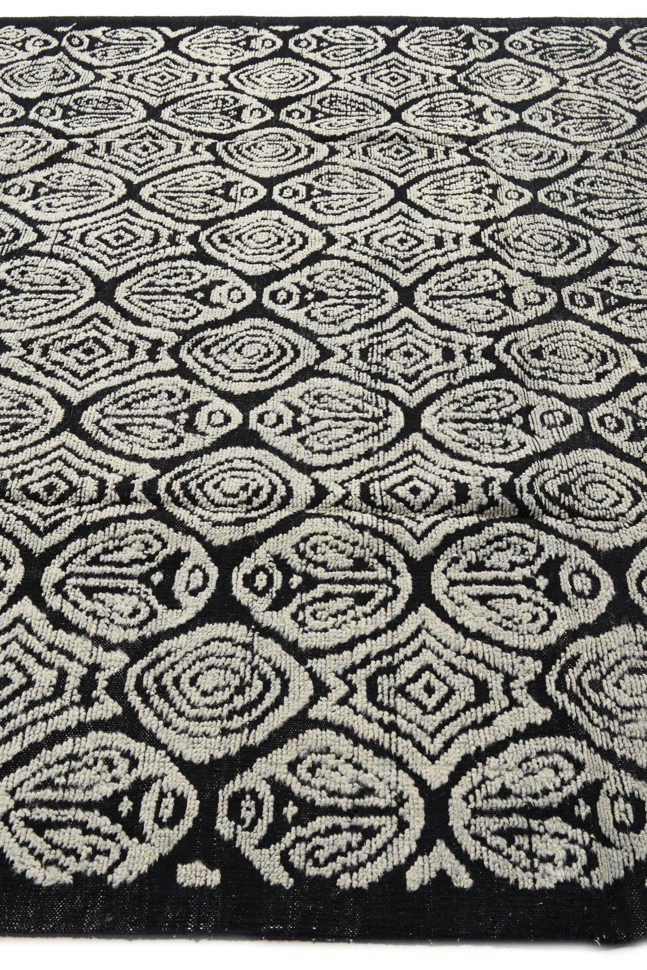 8' 5 x 9' 5 Hand Knotted Darya Wool Rug