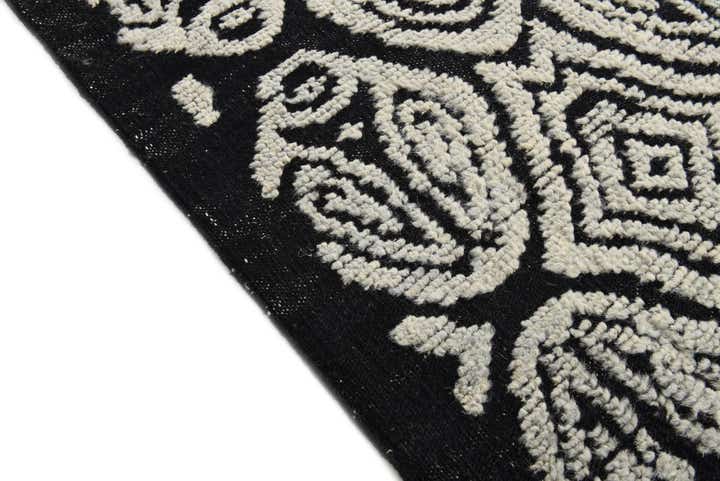 8' 5 x 9' 5 Hand Knotted Darya Wool Rug