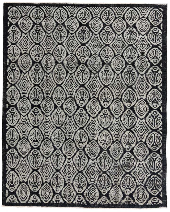 8' 5 x 9' 5 Hand Knotted Darya Wool Rug