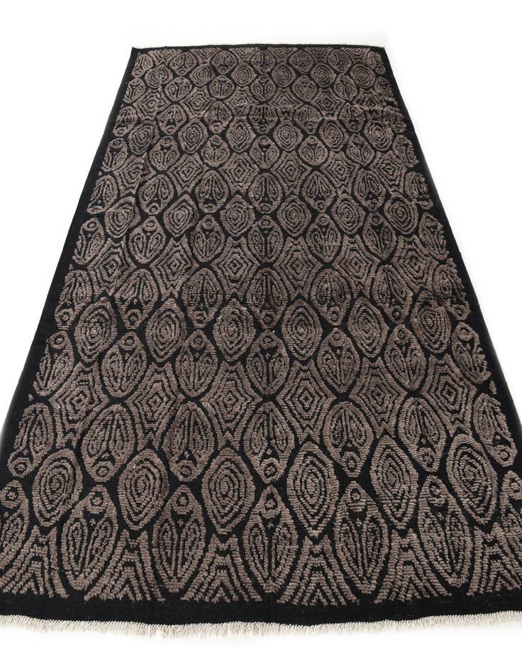 Detail image of 8' x 10'  Hand Knotted Darya Wool Rug