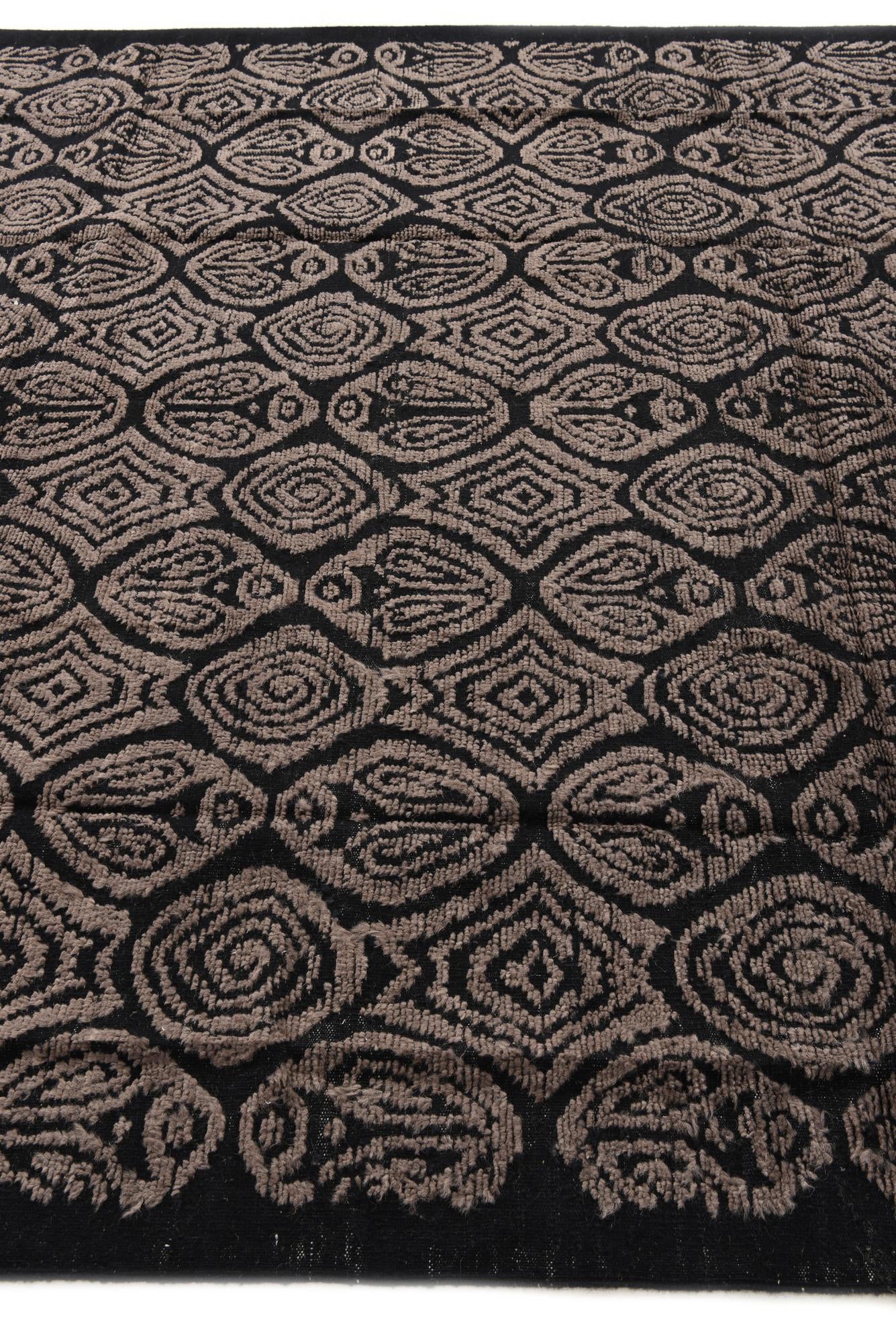 8' x 10' Hand Knotted Darya Wool Rug