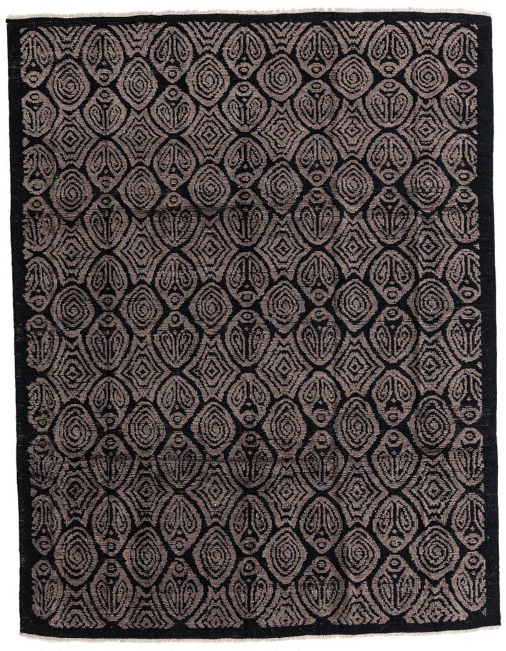 Detail image of 8' x 10' Hand Knotted Darya Wool Rug