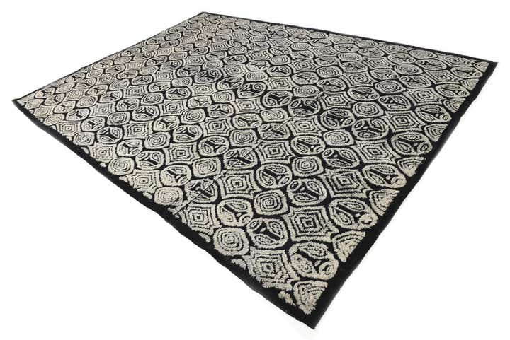 9' 1 x 12' 4 Hand Knotted Darya Wool Rug