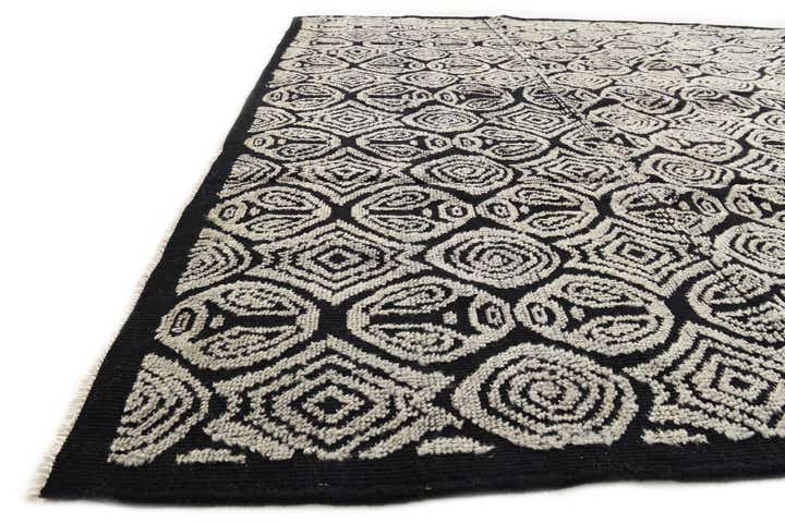 9' 1 x 12' 4 Hand Knotted Darya Wool Rug