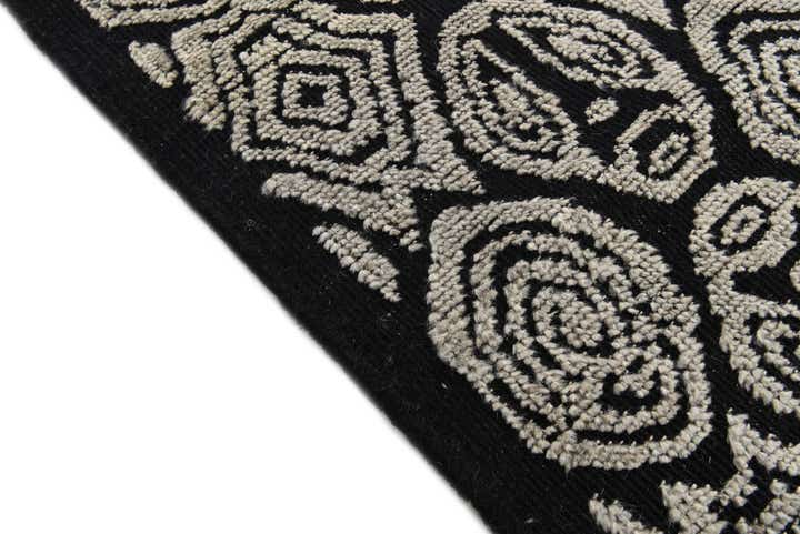 9' 1 x 12' 4 Hand Knotted Darya Wool Rug