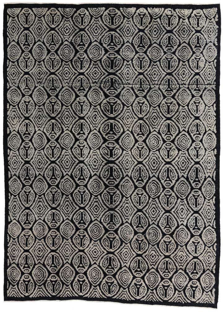 9' 1 x 12' 4 Hand Knotted Darya Wool Rug