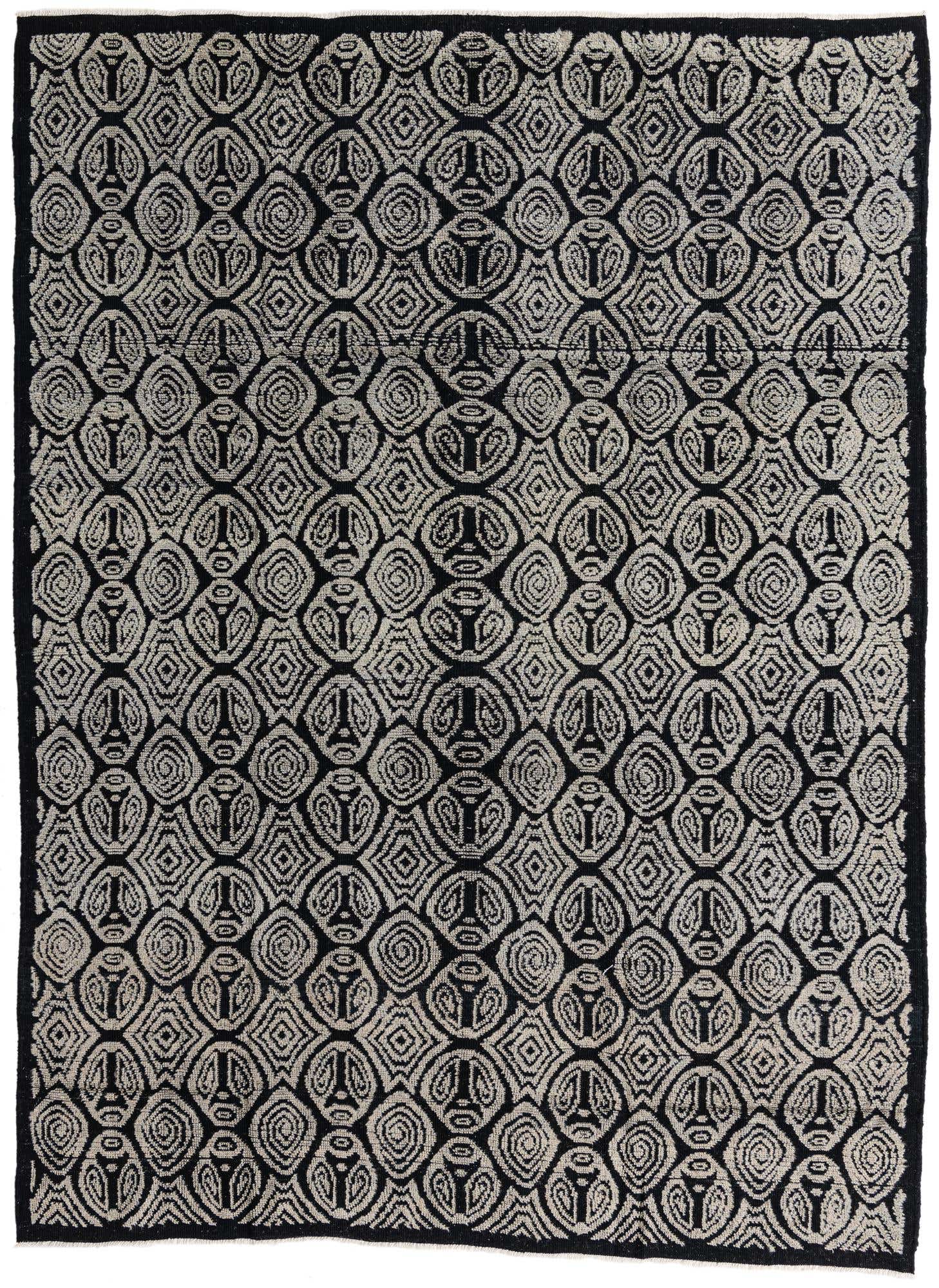 9' 1 x 12' 4 Hand Knotted Darya Wool Rug