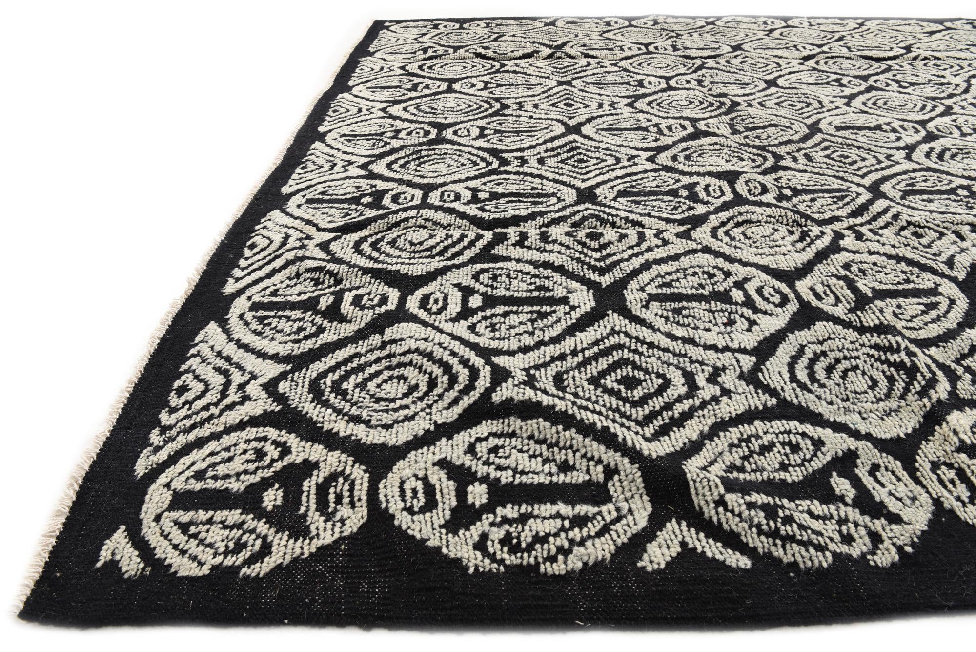 8' 4 x 10' 1 Hand Knotted Darya Wool Rug
