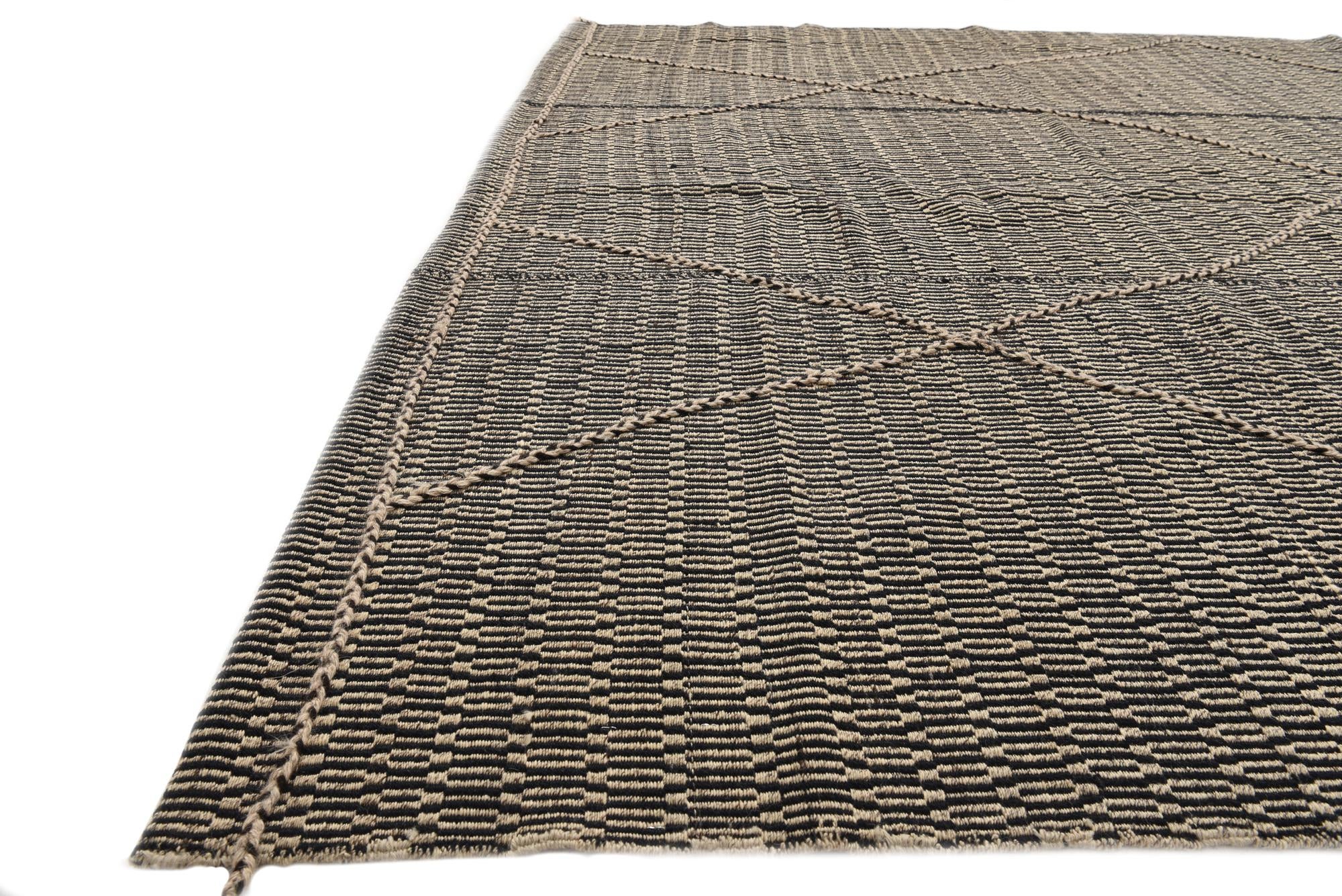 7' 10 x 9' 9 Hand Knotted Darya Wool Rug