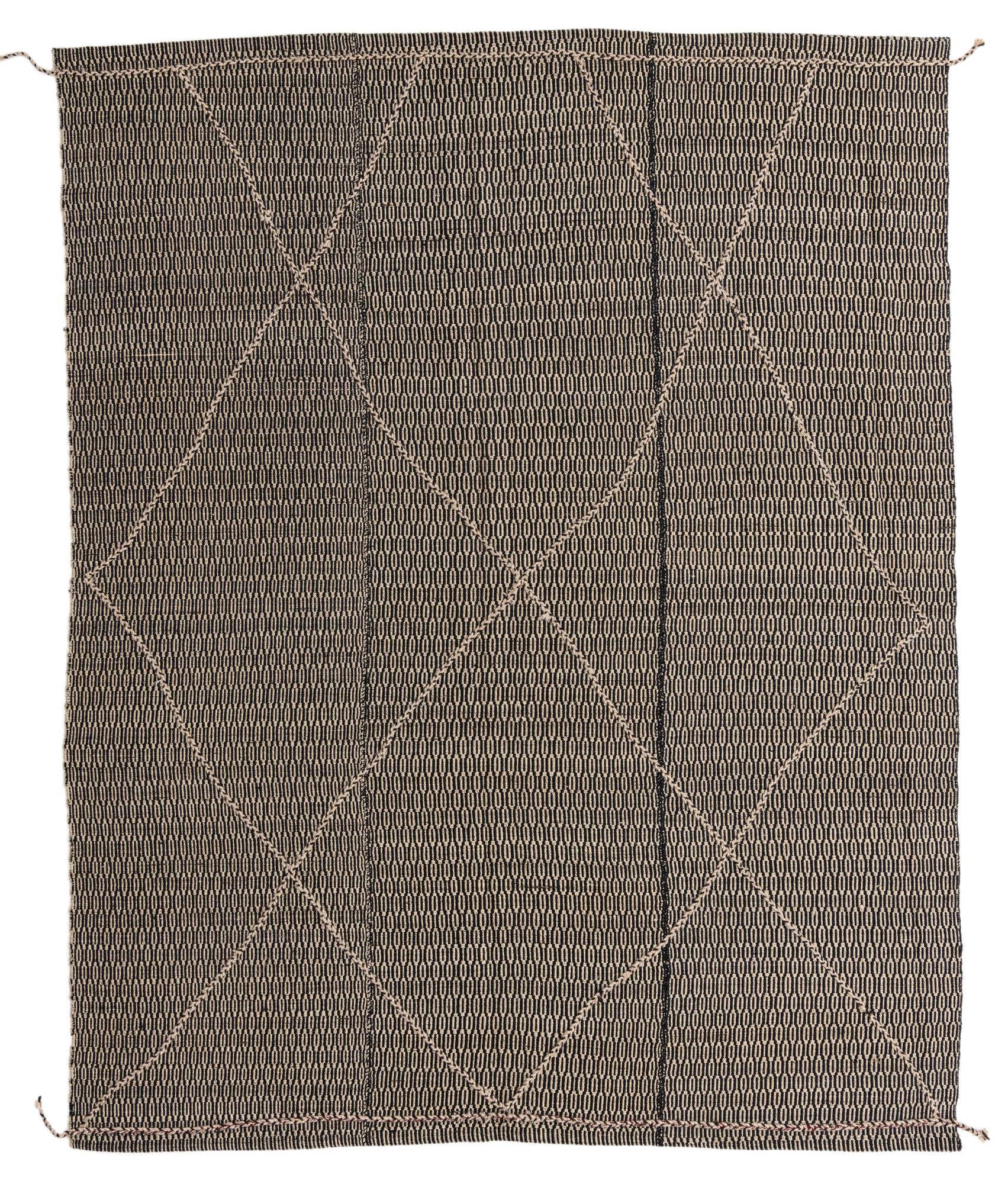 7' 10 x 9' 9 Hand Knotted Darya Wool Rug