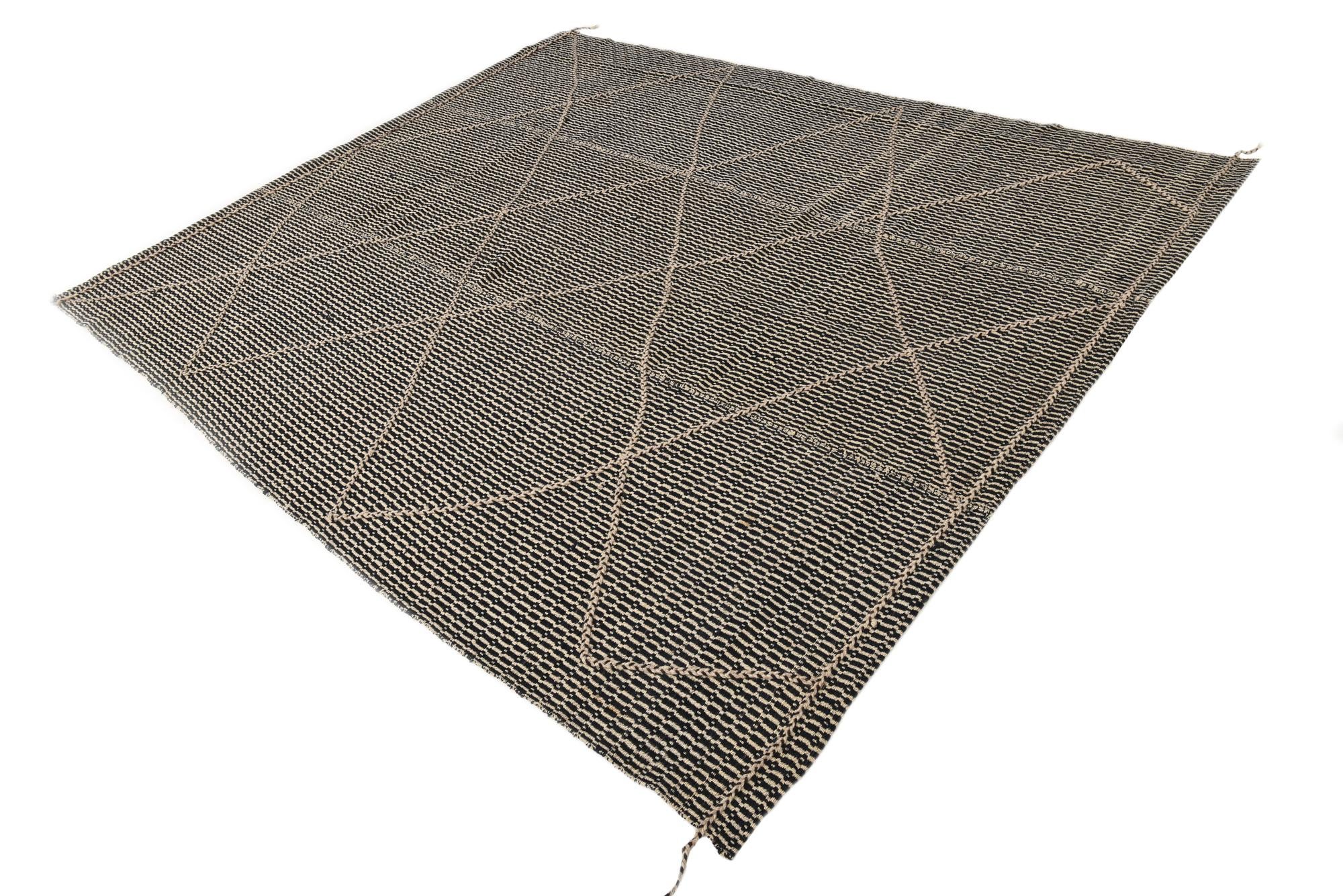 8' x 9' 8 Hand Knotted Darya Wool Rug