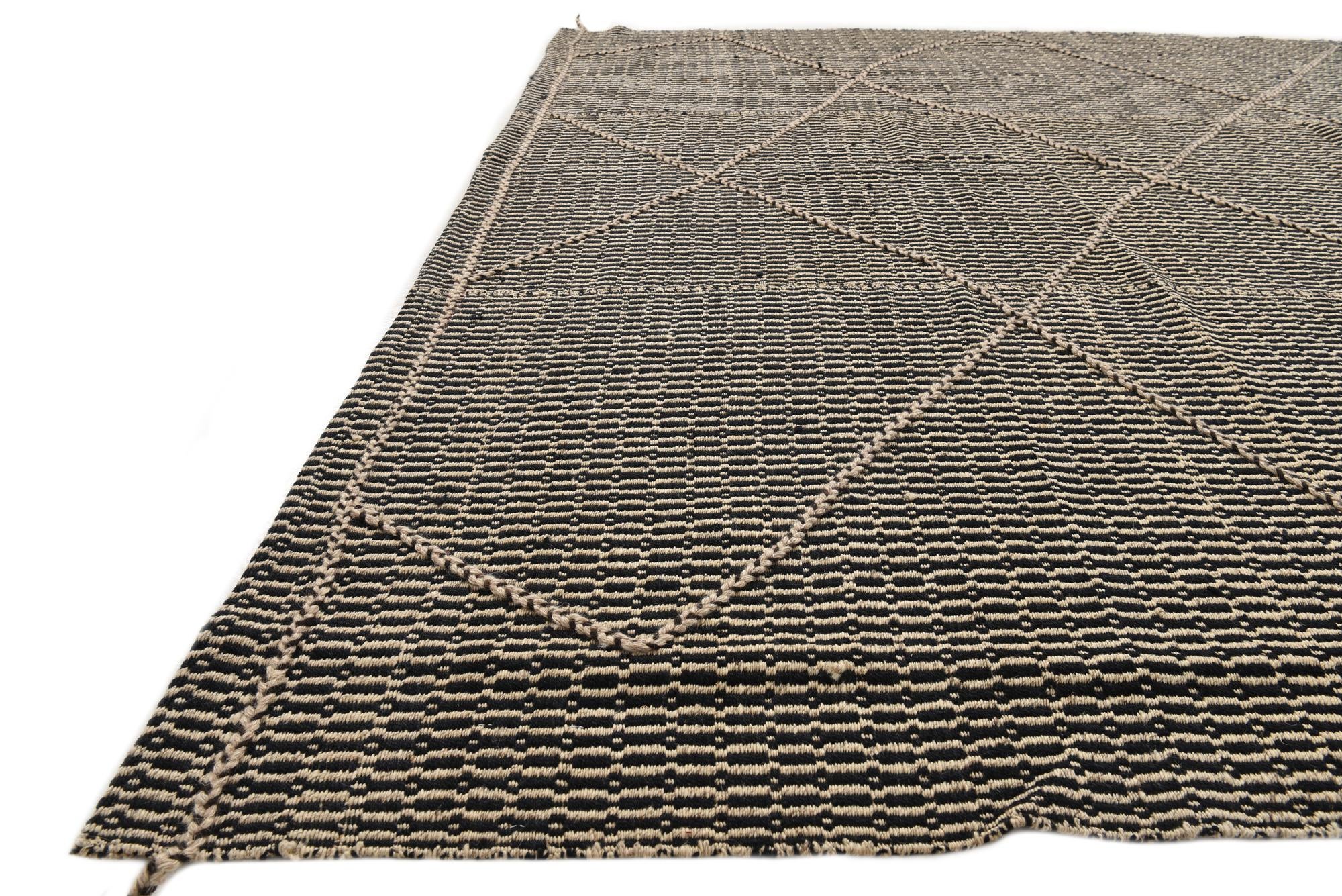8' x 9' 8 Hand Knotted Darya Wool Rug