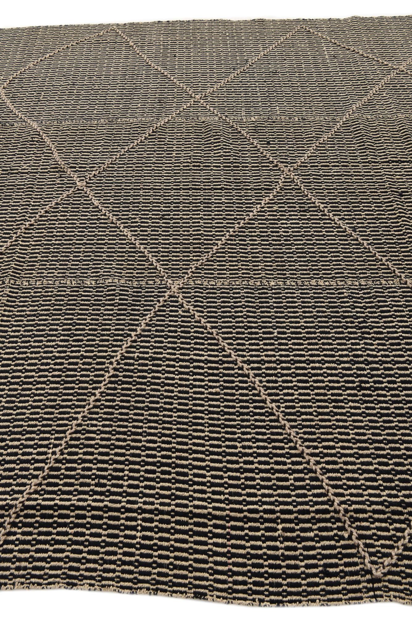8' x 9' 8 Hand Knotted Darya Wool Rug