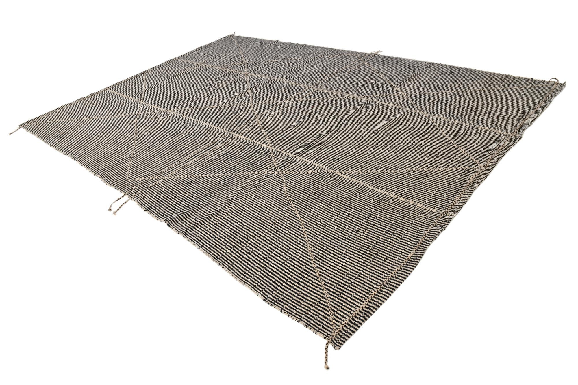 9' 9 x 14' Hand Knotted Darya Wool Rug