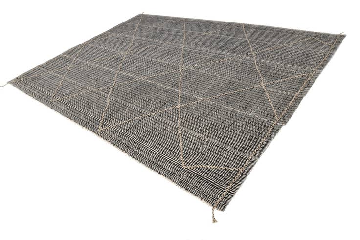 Detail image of 9' x 12' Hand Knotted Darya Wool Rug