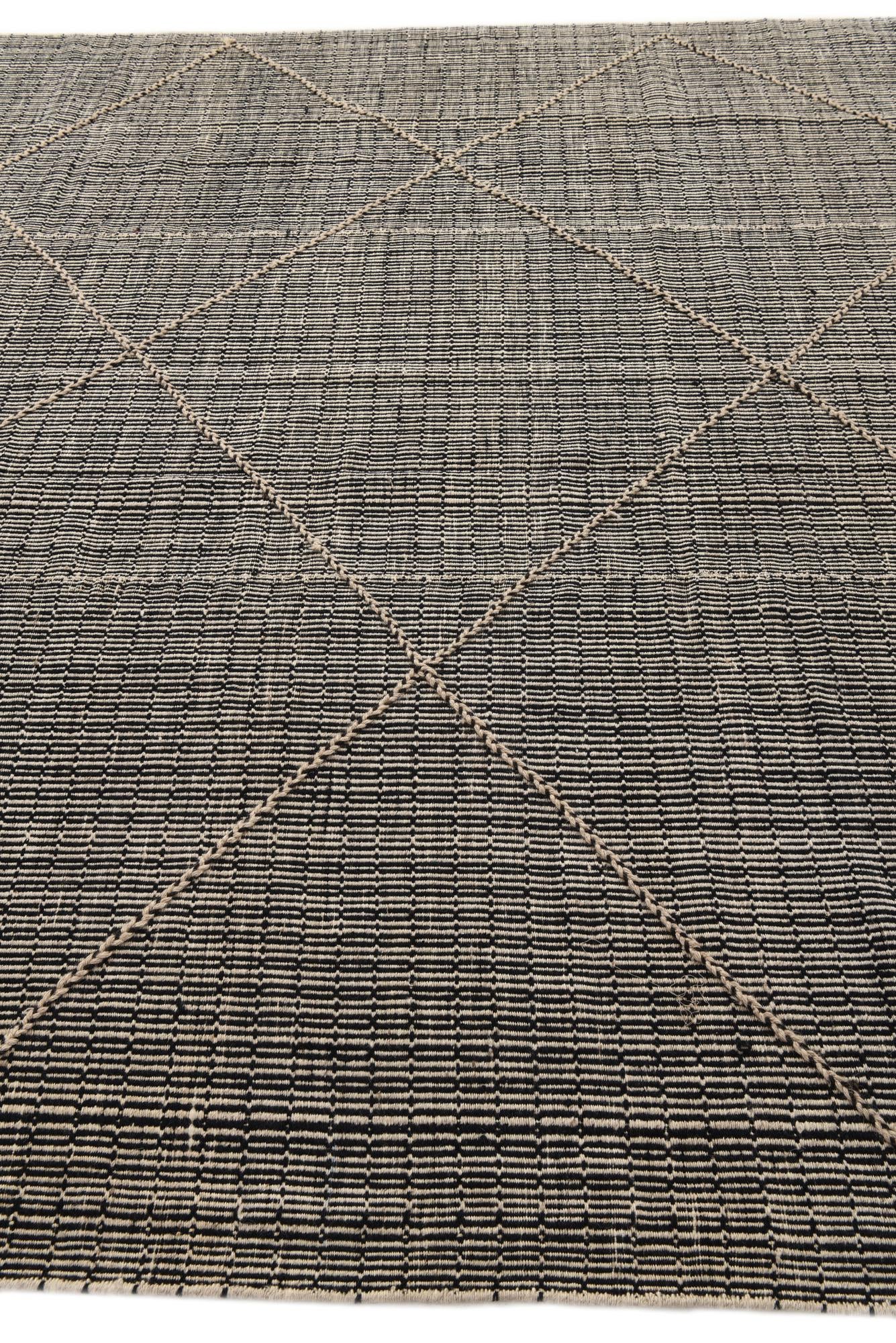 9' x 12' Hand Knotted Darya Wool Rug