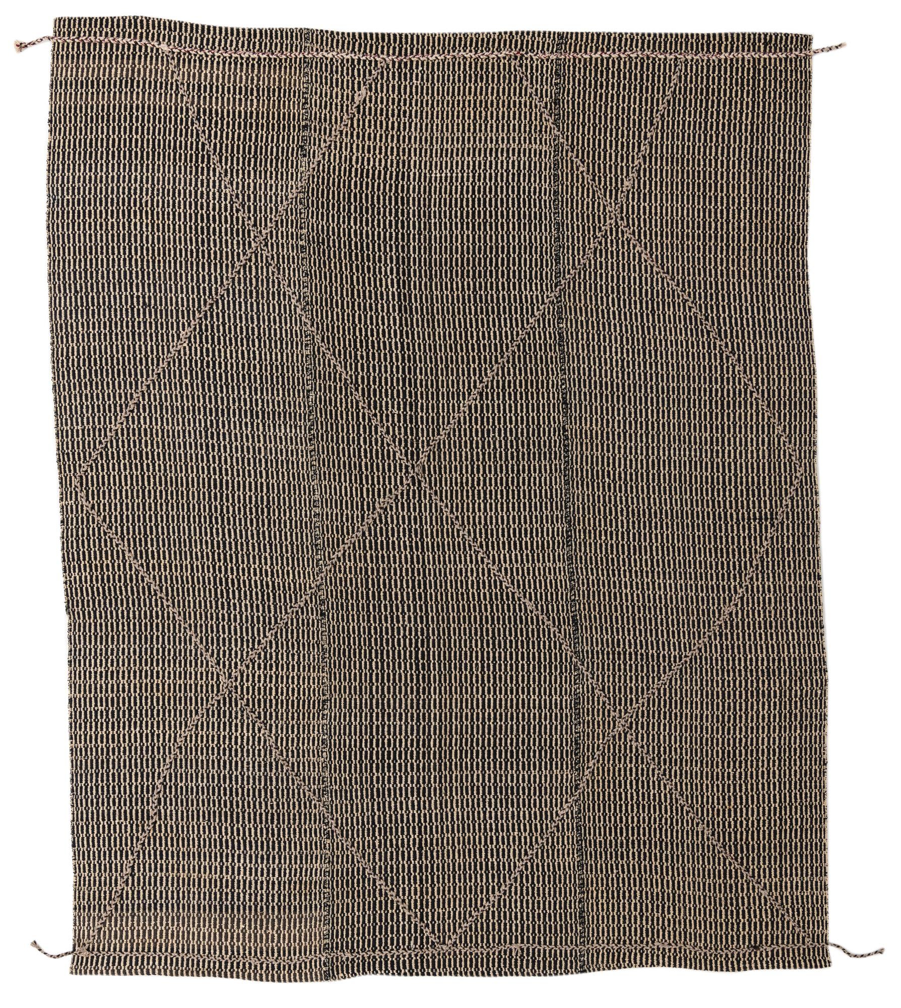 7' 9 x 9' 9 Hand Knotted Darya Wool Rug