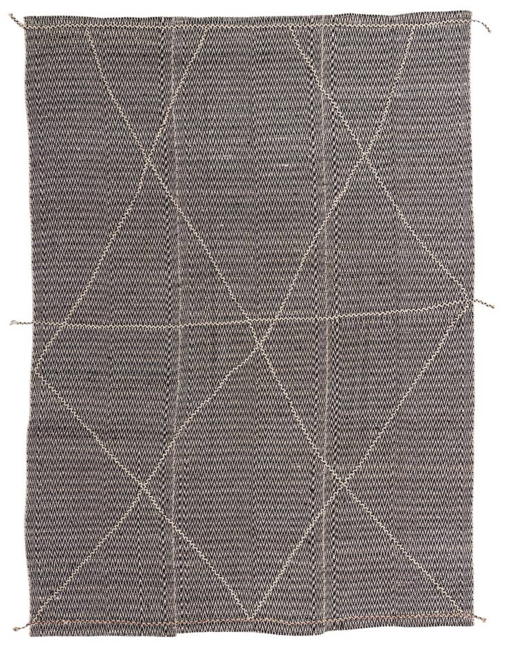 Detail image of 8' 10 x 11' 2 Hand Knotted Darya Wool Rug