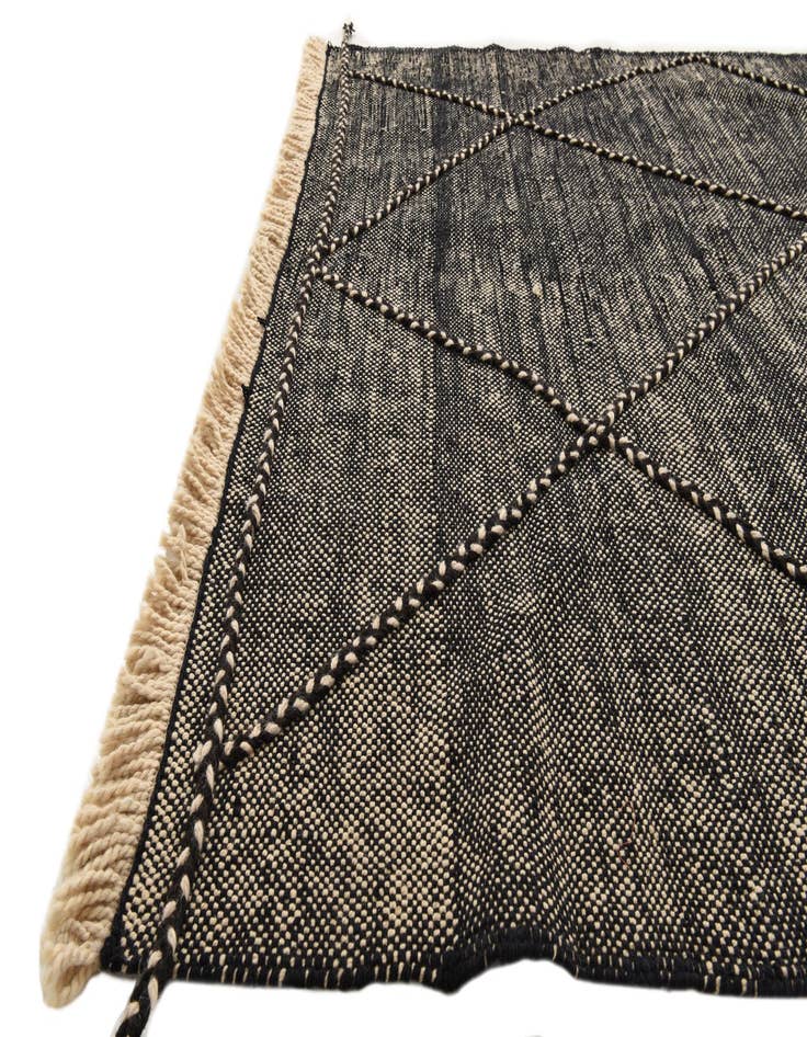Detail image of 5' 10 x 9' 3 Hand Knotted Darya Wool Rug