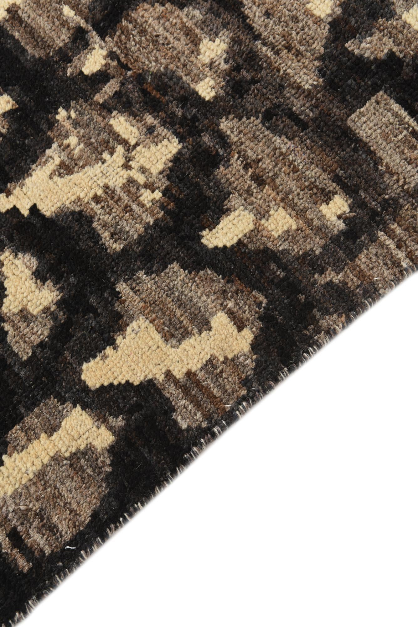 5' x 7' 4 Hand Knotted Darya Wool Rug