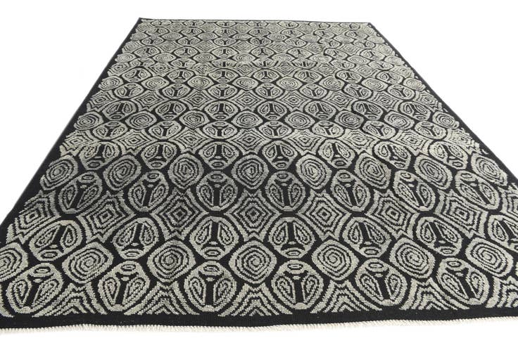 Detail image of 9' x 12' 8 Hand Knotted Darya Wool Rug