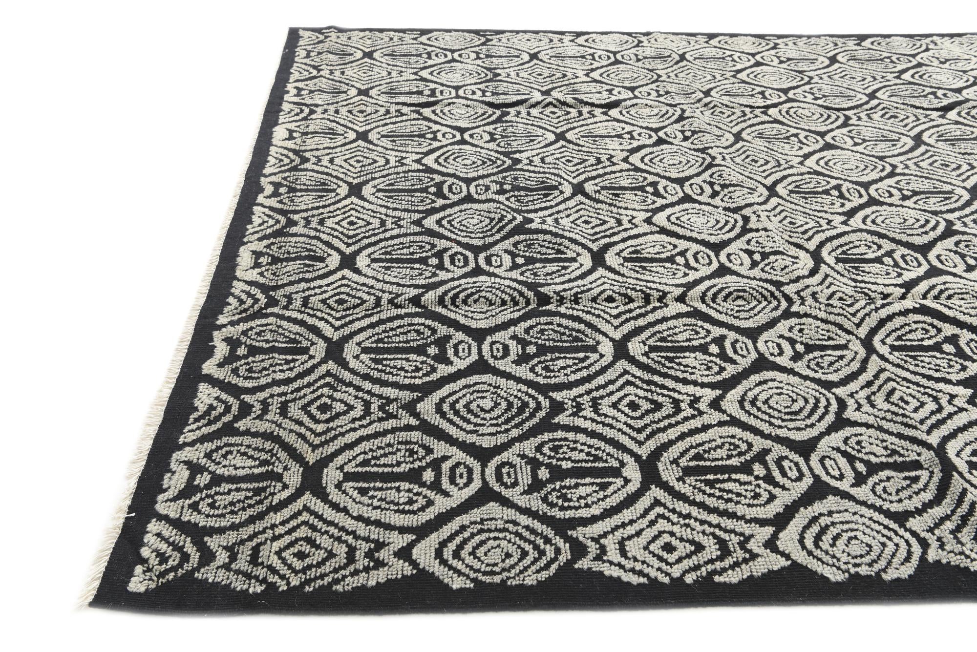 9' x 12' 8 Hand Knotted Darya Wool Rug