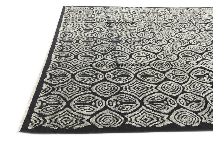 Detail image of 9' x 12' 8 Hand Knotted Darya Wool Rug