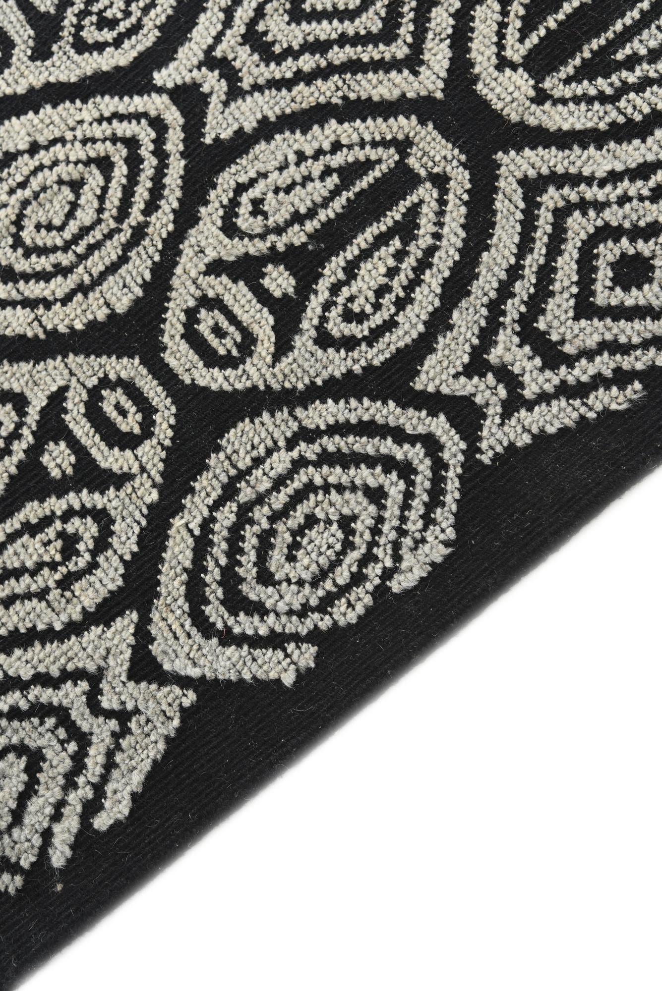 9' x 12' 8 Hand Knotted Darya Wool Rug