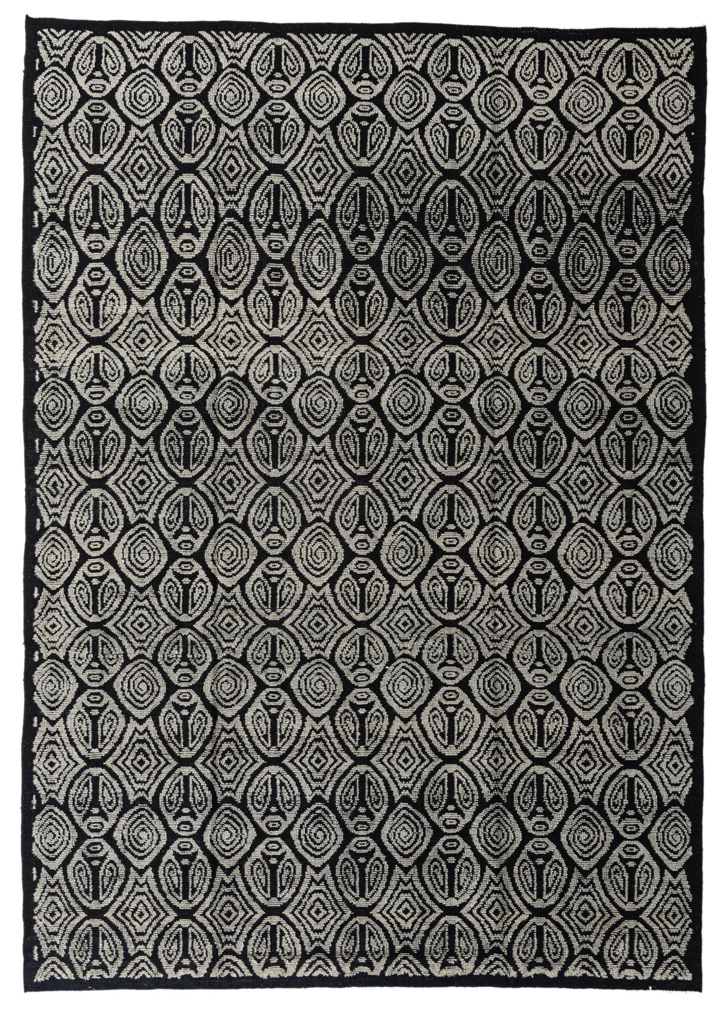 9' x 12' 8 Hand Knotted Darya Wool Rug