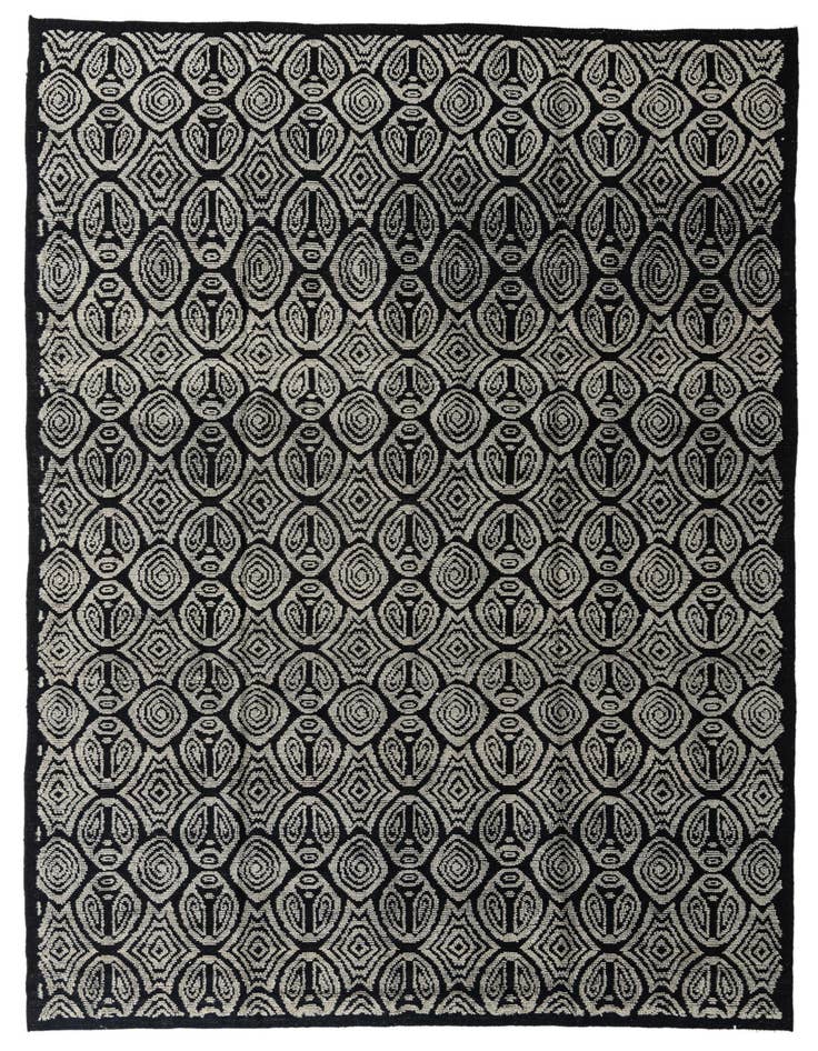 Detail image of 9' x 12' 8 Hand Knotted Darya Wool Rug