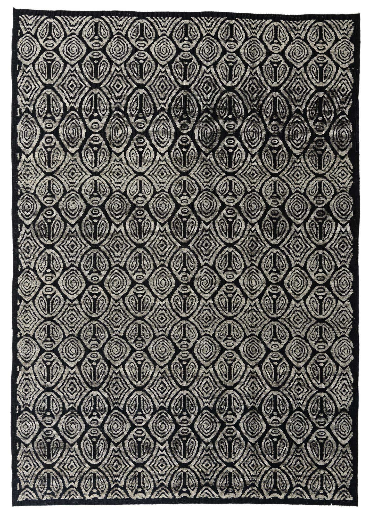 9' x 12' 8 Hand Knotted Darya Wool Rug