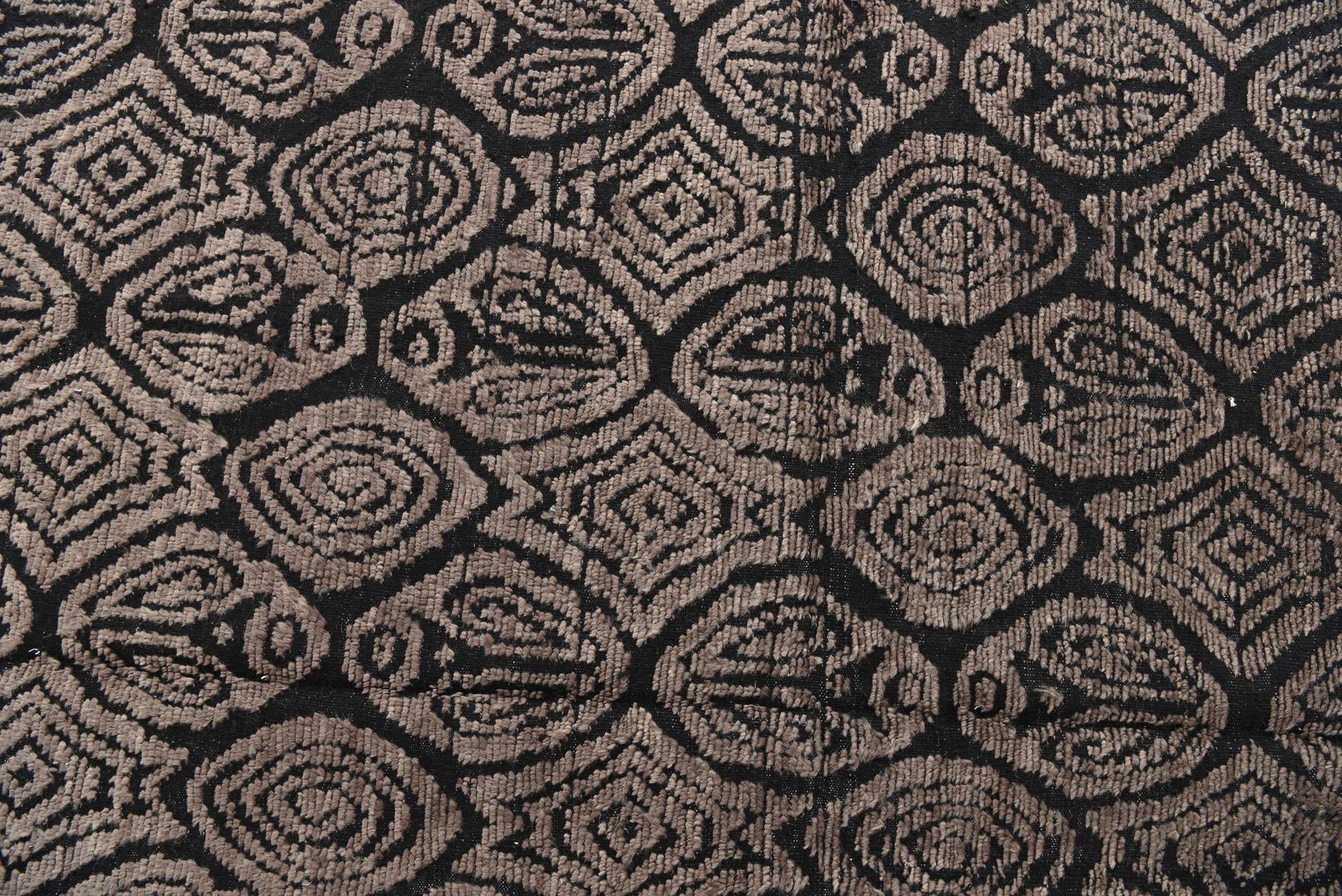 8' x 10' Hand Knotted Darya Wool Rug