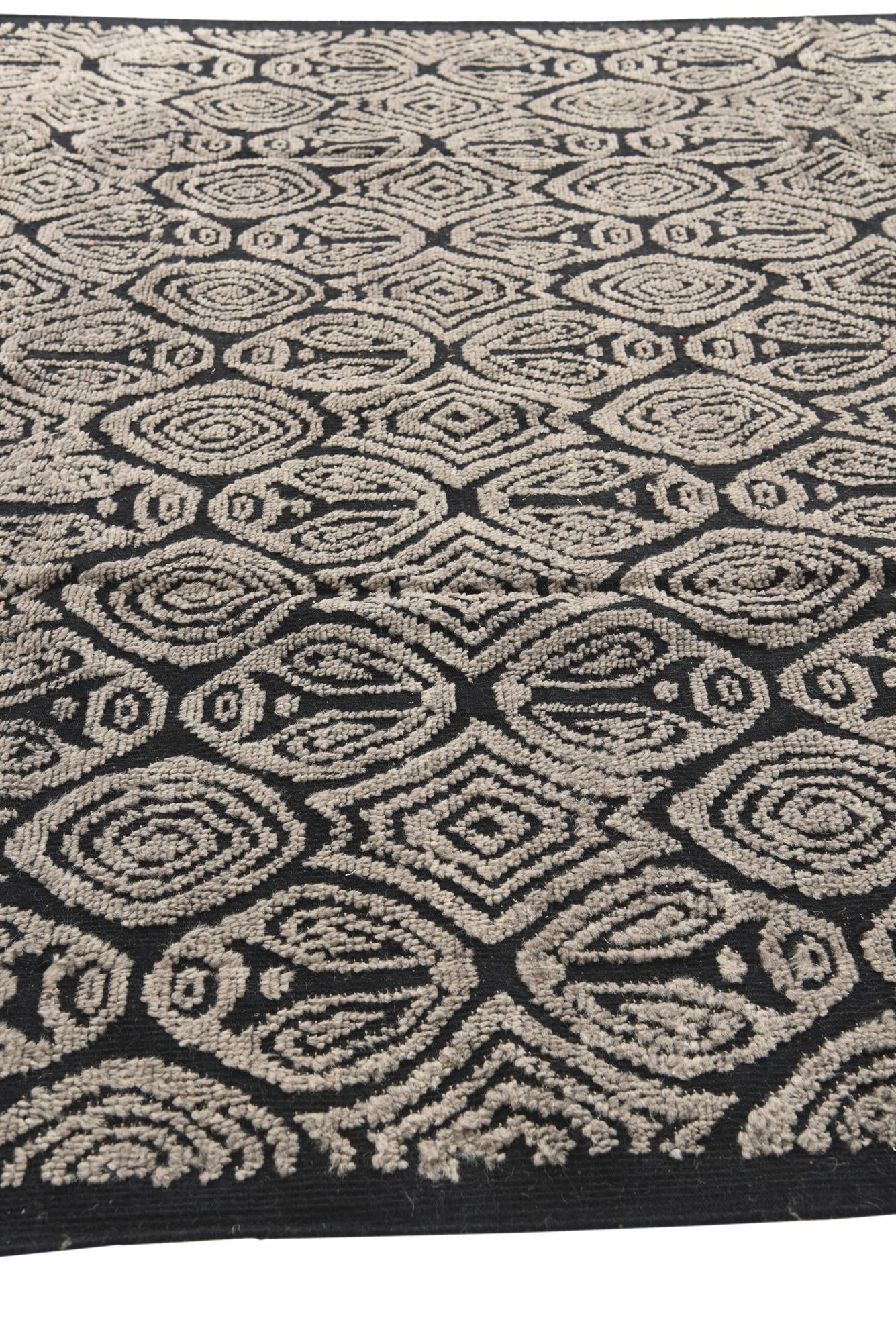 8' 1 x 10' 2 Hand Knotted Darya Wool Rug