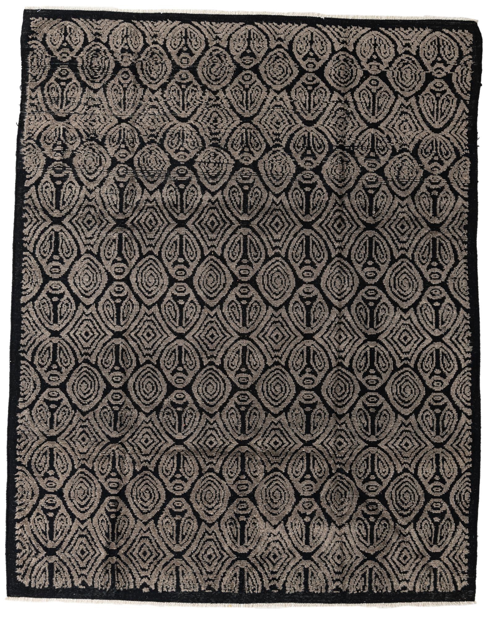 8' 1 x 10' 2 Hand Knotted Darya Wool Rug