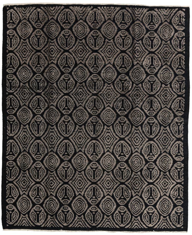 Detail image of 8' 2 x 9' 10 Hand Knotted Darya Wool Rug