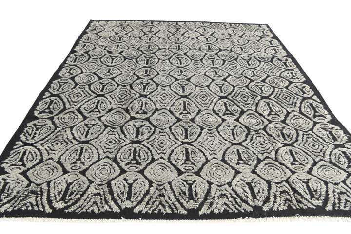 255cm x 290cm Handgeknoopt Darya Wol Vloerkleed