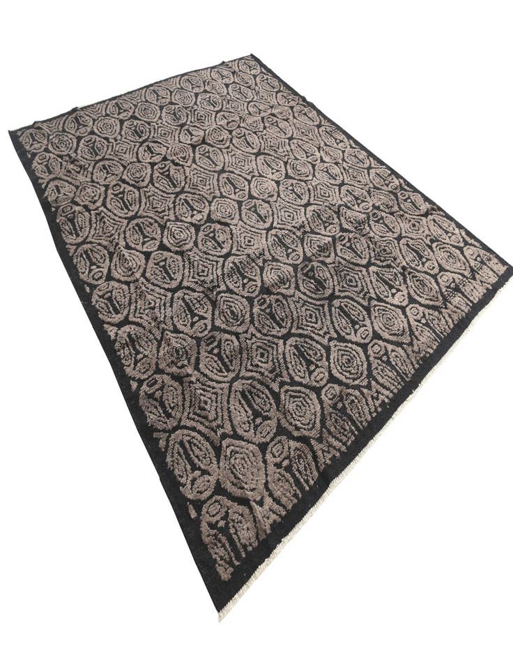 Detail image of 8' 3 x 10' 1  Hand Knotted Darya Wool Rug