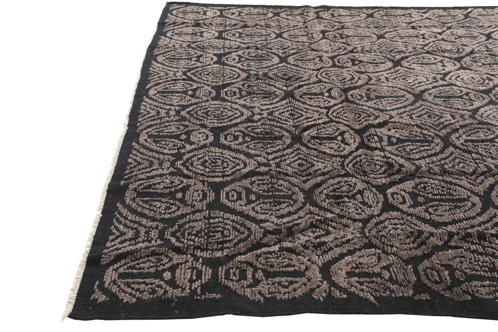 8' 3 x 10' 1 Hand Knotted Darya Wool Rug