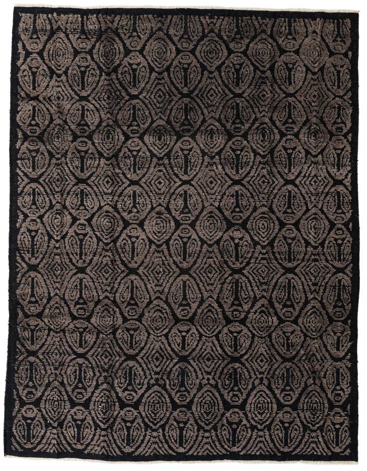 Detail image of 8' 3 x 10' 1 Hand Knotted Darya Wool Rug