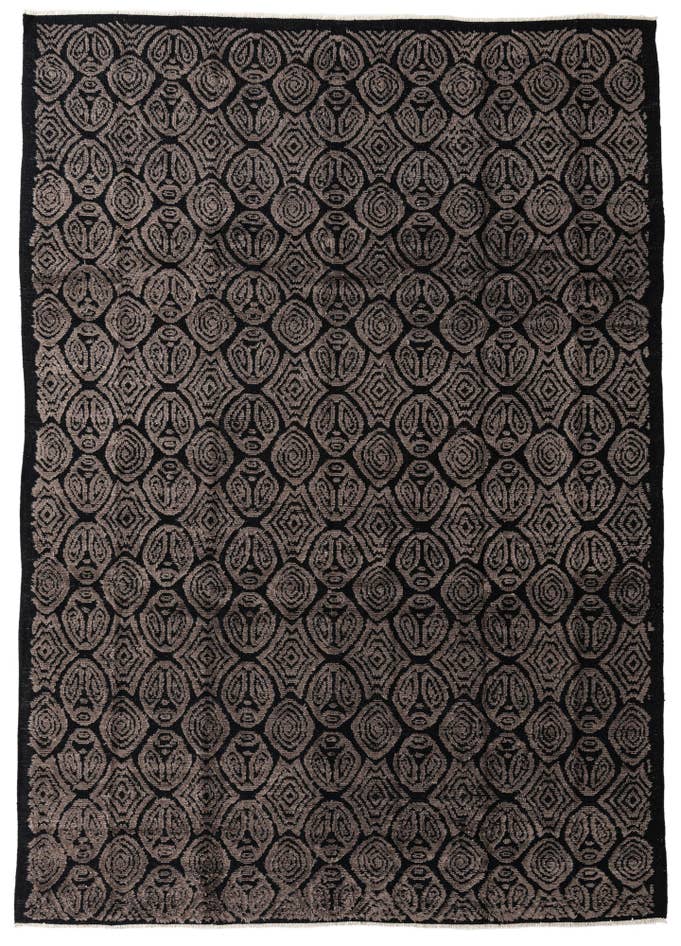 Detail image of 8' 10 x 12' 4 Hand Knotted Darya Wool Rug