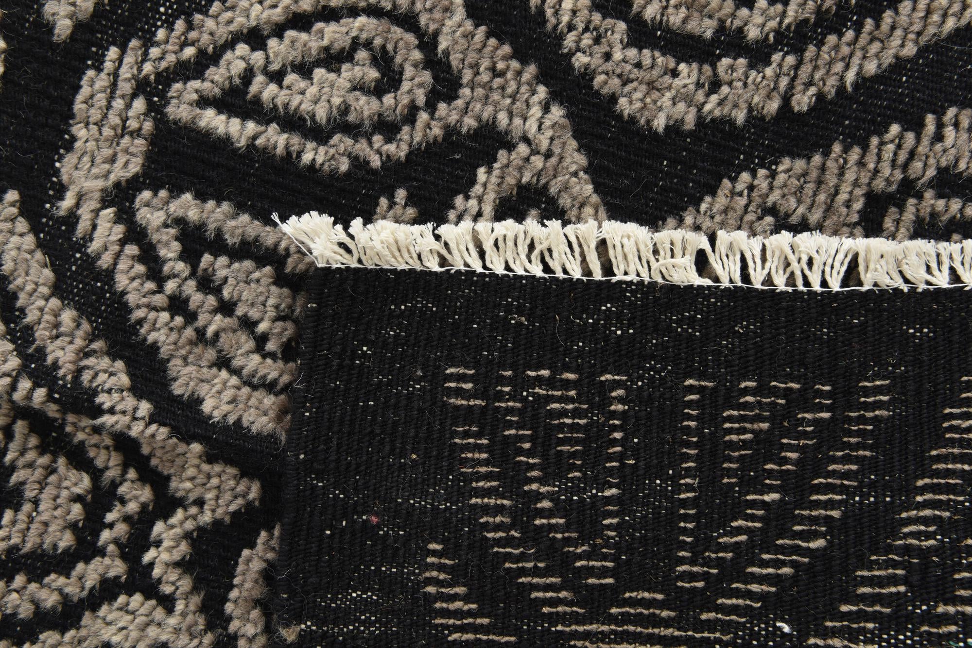 9' x 12' 2 Hand Knotted Darya Wool Rug