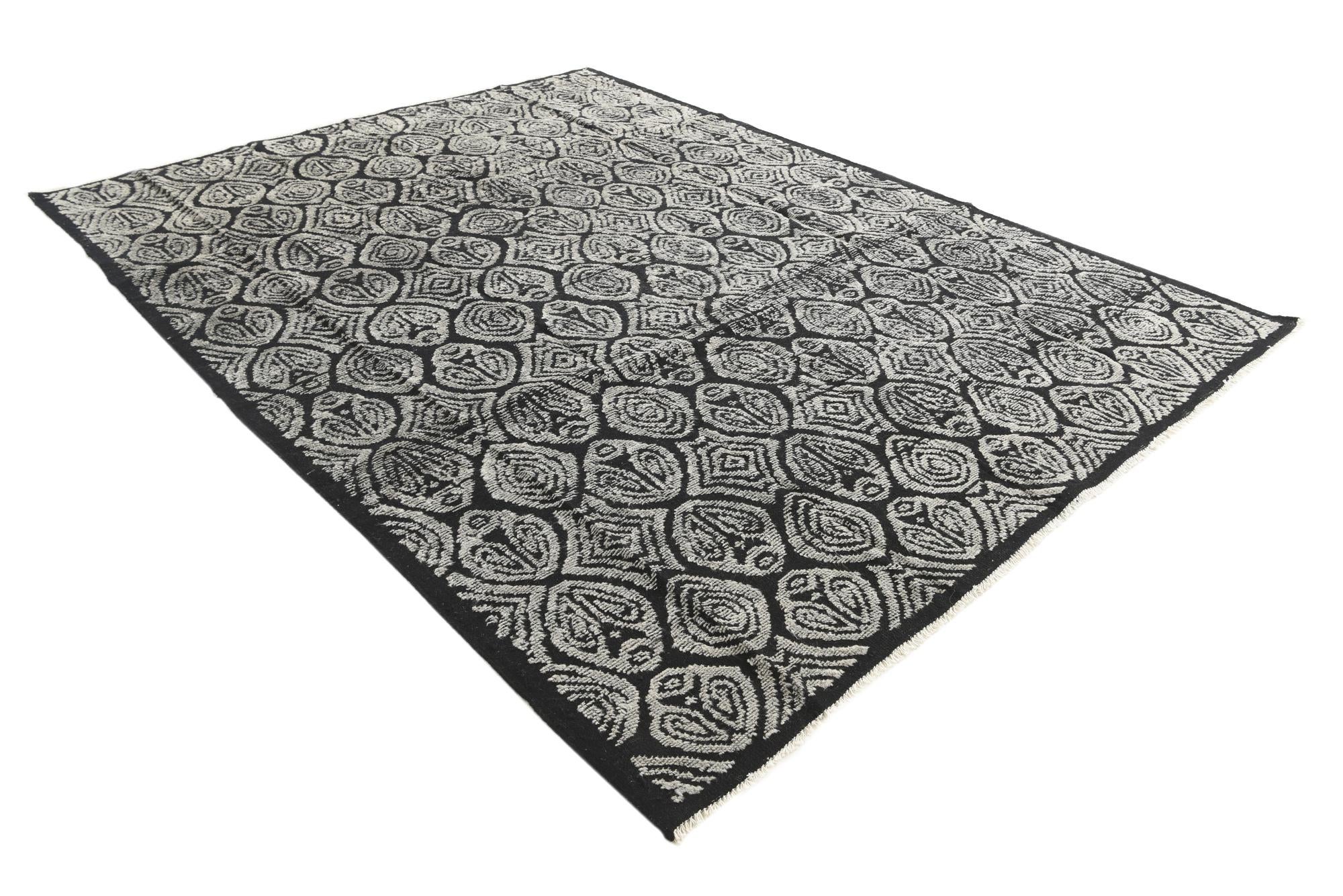 8' 2 x 10' 7 Hand Knotted Darya Wool Rug