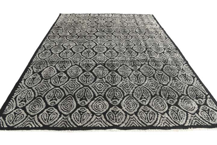8' 2 x 10' 7 Hand Knotted Darya Wool Rug