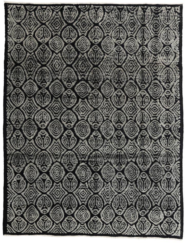 Detail image of 8' 2 x 10' 7 Hand Knotted Darya Wool Rug