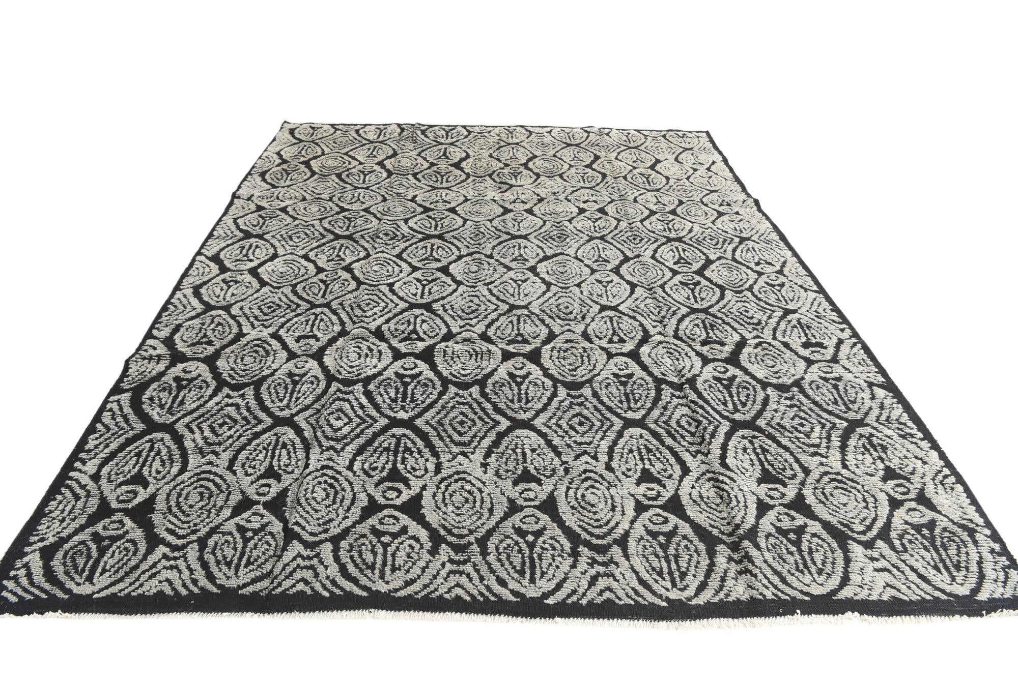 8' 2 x 10' 4 Hand Knotted Darya Wool Rug