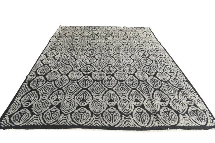 Detail image of 8' 2 x 10' 4 Hand Knotted Darya Wool Rug