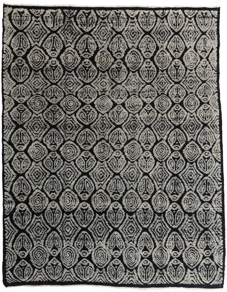 Detail image of 8' 2 x 10' 4 Hand Knotted Darya Wool Rug