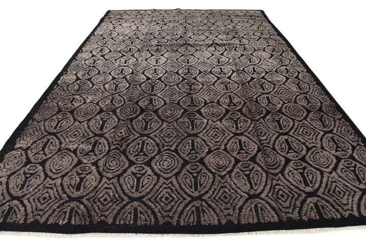 9' 8 x 14' 2 Hand Knotted Darya Wool Rug