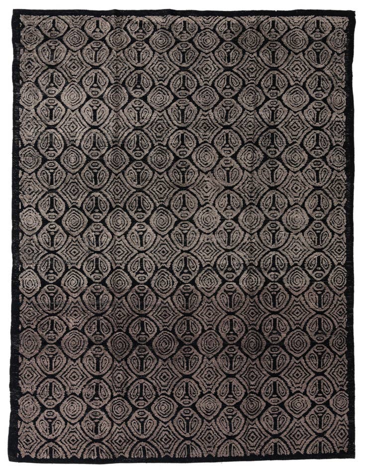 Detail image of 9' 8 x 14' 2 Hand Knotted Darya Wool Rug