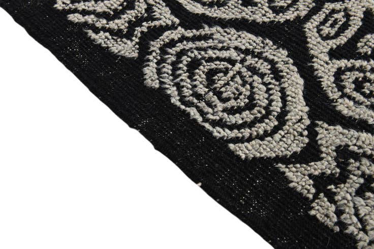 Detail image of 9' 4 x 12' 2 Hand Knotted Darya Wool Rug